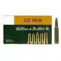 Munitions 222 SP Rem Sellier & Bellot Boîte de 20 