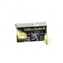 Munitions Sellier & Bellot Soft Point calibre 38 Special 158 grs boîte de 50 