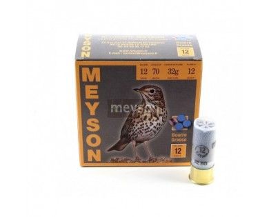 Cartouches Meyson Spécial Grives Bourre grasse 32 grammes 