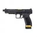 Pistolet semi-automatique Canik TP-9 SFX Mod 2 Custom noir et or calibre 9x19 