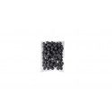 Pack de 100 billes caoutchouc durci calibre .50 