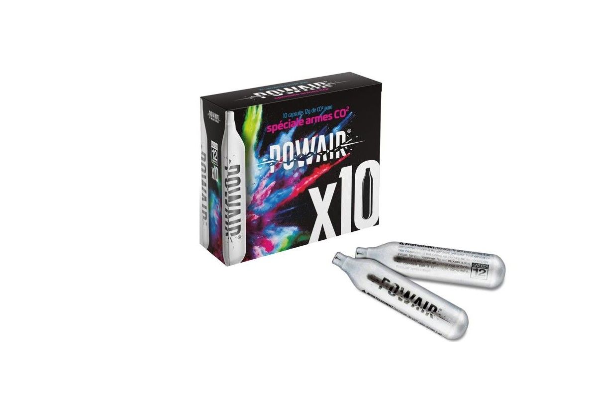 10 Capsules de gaz CO2 12 grammes 10 Capsules de gaz CO2 12 grammes