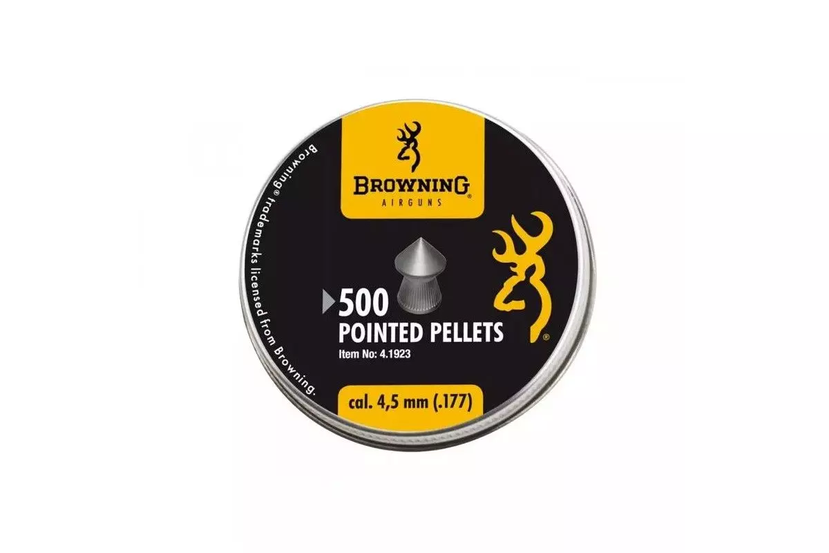 Plombs Pointus Browning Cal. 4.5mm 0.56g 