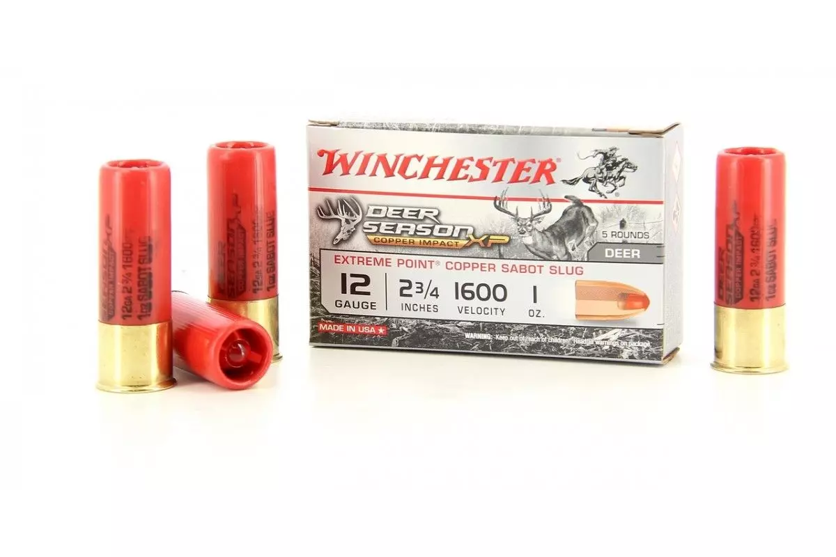 Winchester Deer Season Copper Impact Xp 12/70 