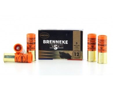 Balles BRENNEKE S Calibre 12/70 Boite de 5 