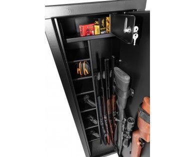 Coffre fort Rietti modulable pour 9 armes longues ou 6 armes longues et 6 tablettes 