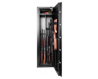 Coffre fort Rietti modulable pour 9 armes longues ou 6 armes longues et 6 tablettes 