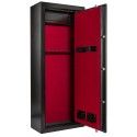 Coffre fort Rietti pour 10 armes 1500x450x330 mm - fermeture 1 clef 