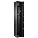 Coffre fort Rietti pour 5 armes 1500x250x330 mm - fermeture 1 clef - Porte et parois 2 mm 