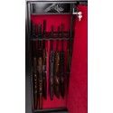 Coffre-fort Rietti pour 18 armes 1500x600x480 mm - fermeture 1 clef - porte et parois 3 mm 