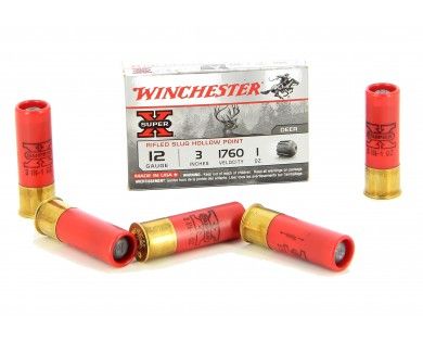 Cartouche Winchester Slug Rifled Super X  12-76 28g 