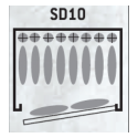 Coffre fort Infac SENTINEL 10 armes + coffre intérieur 