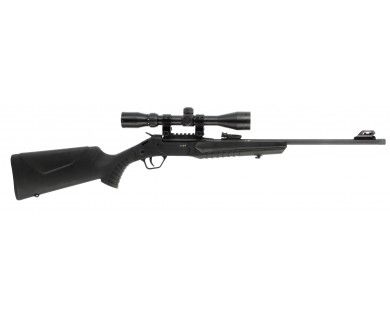 Carabine Rossi Mono coup Monténégro Cal. 22LR + Lunette 3-9x40 