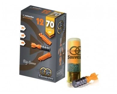 Cartouche Balle Fleche Sauvestre Cal. 12/70 26g 