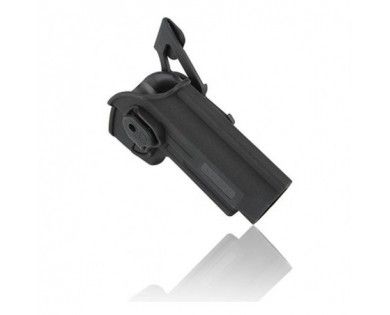 Holster rotatif en polymere pour Glock 22, 23, 31, 32, 33, 34 (Gen 1,2,3,4) 