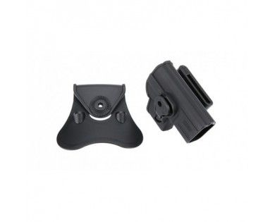 Holster rotatif en polymere Pour Glock 26, 27, 33 Gen 1, 2, 3, 4 
