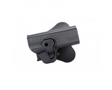 Holster rotatif en polymere pour S&W M&P 9 mm, Girsan MC 28 SA 