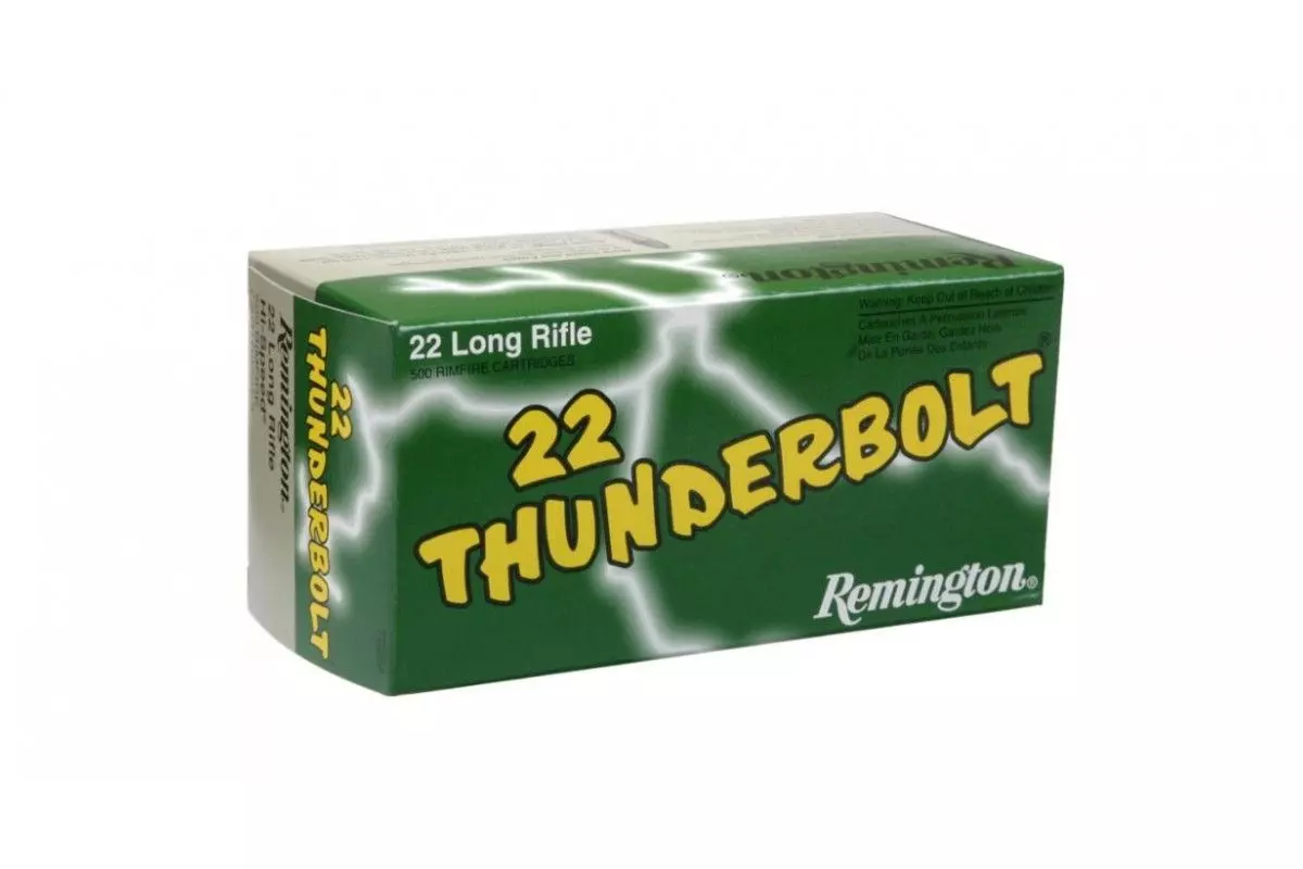 Boite de 50 Munitions 22LR Remington Thunderbolt 40 grains 