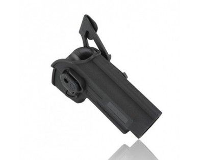 Holster rotatif en polymere pour Colt 1911-4"" Pro / Compact 