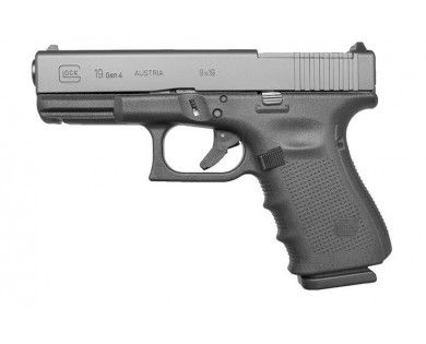 Pistolet GLOCK 19 GEN4 MOS calibre 9x19 