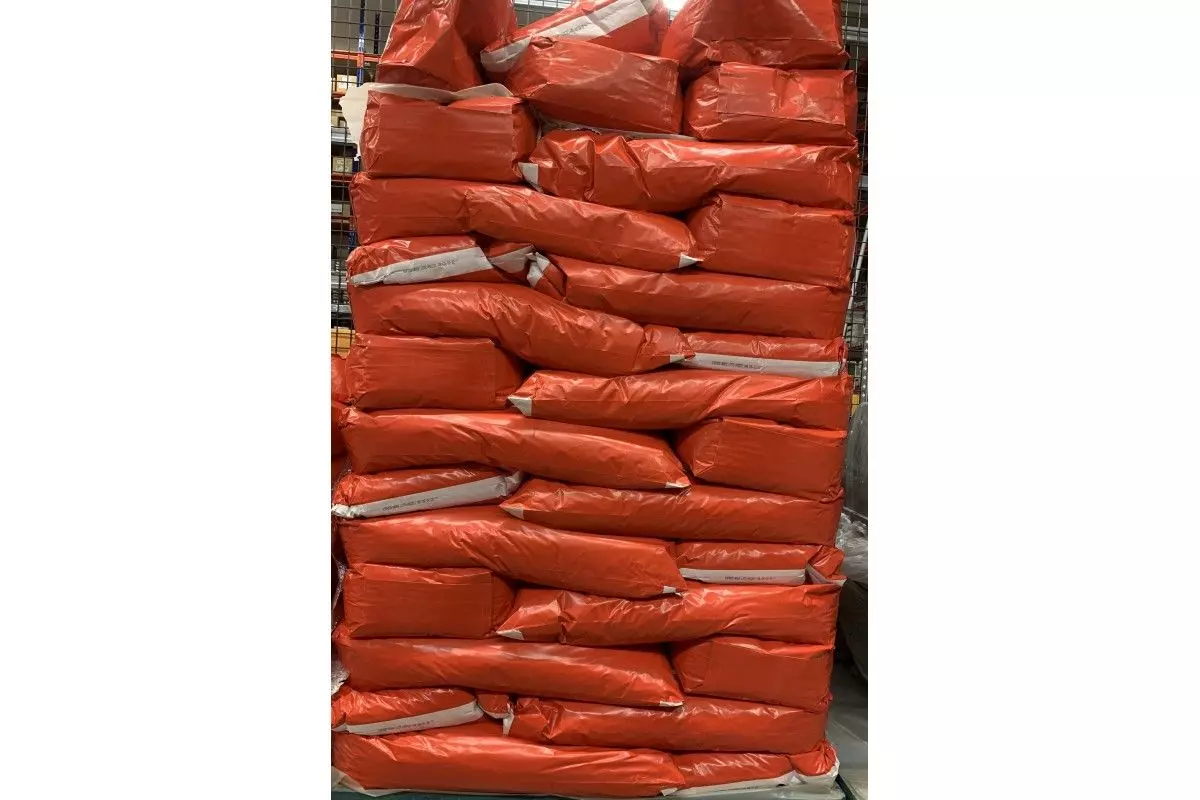 palette de 36 Sac de 20 Kg Croquette Rouge de chez Meyson Aliment Complet pour chiens 