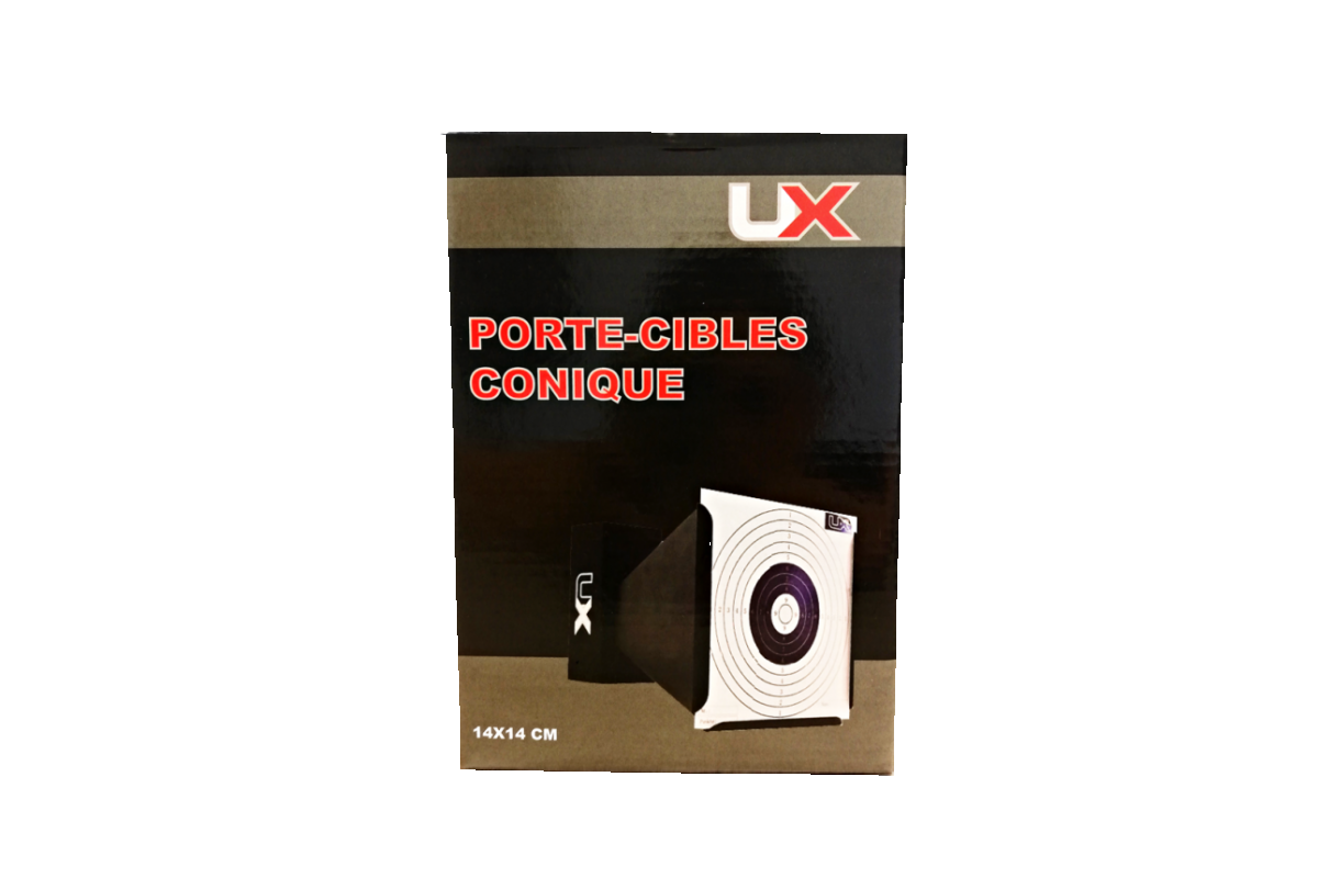 Porte-cible conique + 50 cibles