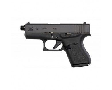 Pistolet GLOCK 43 GEN3 fileté calibre 9x19 