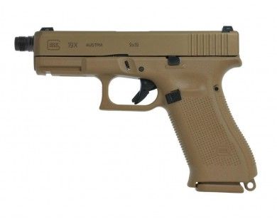 Pistolet GLOCK 19 X fileté calibre 9x19 