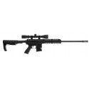 Carabine Deep Pallas BA15 22lr 47cm noir 10 Coups + Lunette 3-9x40 