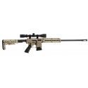 Carabine Deep Pallas BA15 22lr 47cm TAN 10 Coups + Lunette 3-9x40 