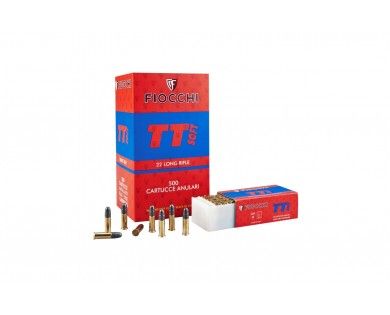 50 Munitions Fiocchi TT Soft Cal. 22LR  40gr 