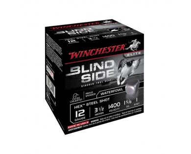 Cartouches Winchester Blind Side Cal. 12/89 Elite 