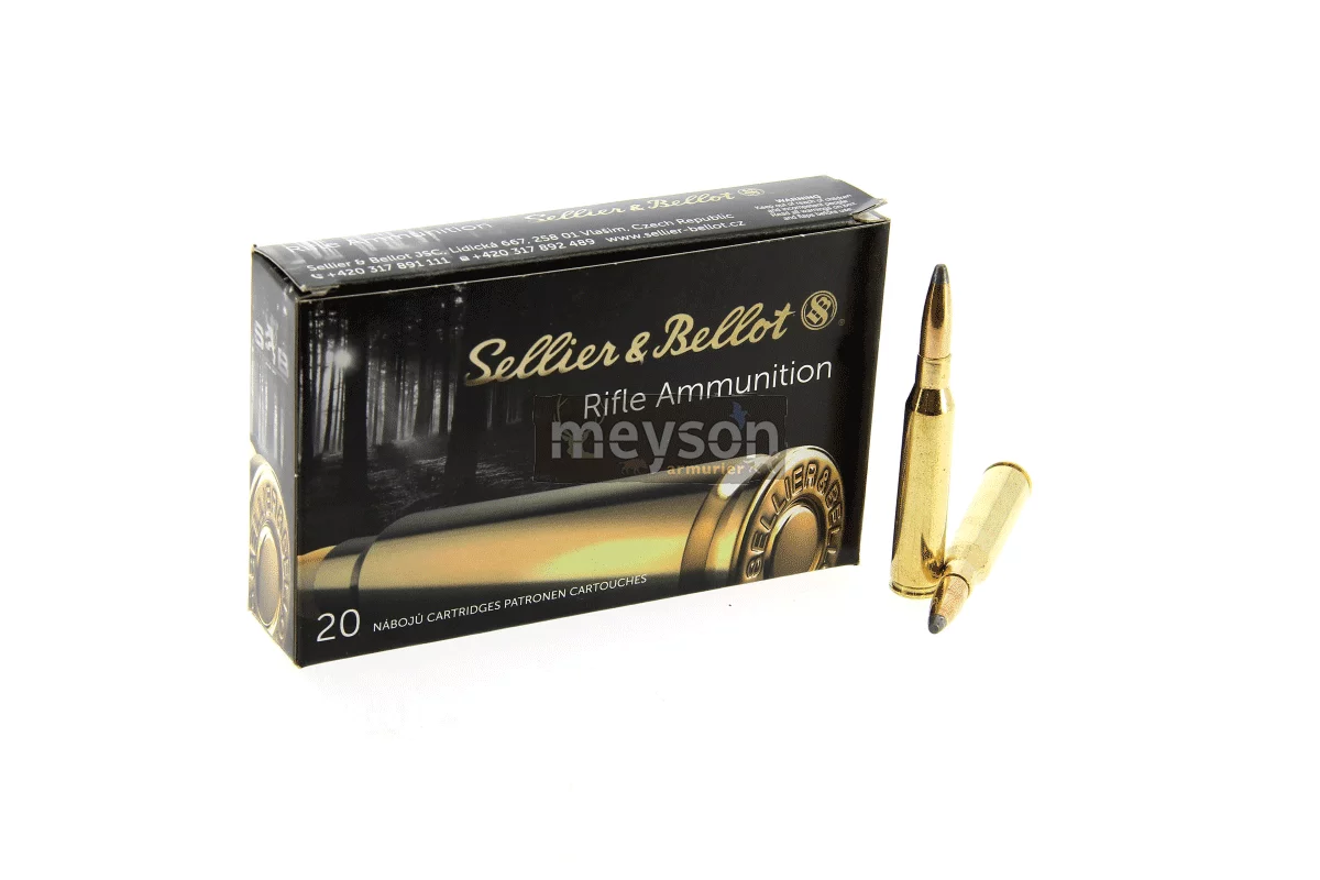 Munitions calibre 6.5x57 Sellier Bellot SP 