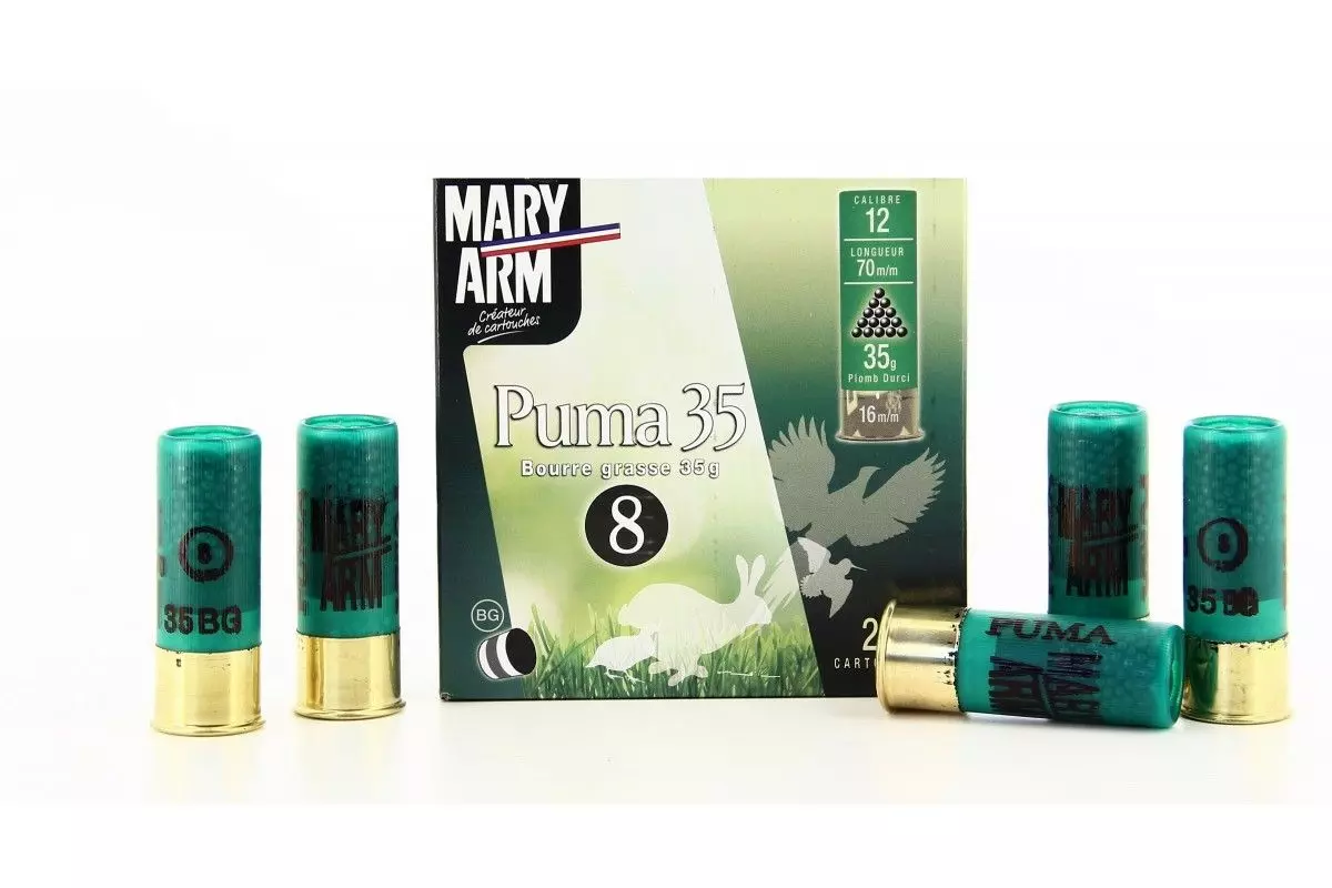 Cartouches de chasse PUMA 35 Mary arm 