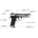 Pistolet BERETTA 92X Performance Defensive calibre 9x19 