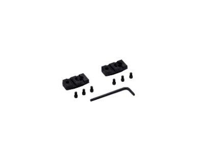 Jeu de 2 embases type Weaver 21mm pour carabine BENELLI Lupo 