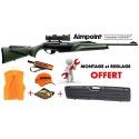 Pack Battue Carabine Benelli Argo Endurance Comfortech verte + Aimpoint H34S 