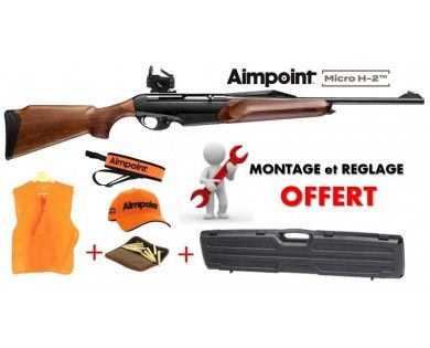 Pack Battue Carabine Benelli Argo E Wood Bande de Battue + Aimpoint Micro H2 