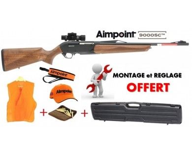 Pack Battue Carabine semi-automatique Winchester SXR 2 + Aimpoint 9000SC 