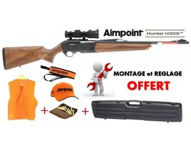 Pack Battue Carabine semi-automatique Winchester SXR 2 + Aimpoint H30S 