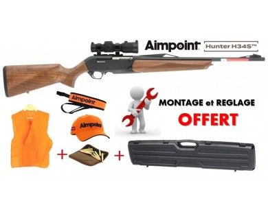 Pack Battue Carabine semi-automatique Winchester SXR 2 + Aimpoint H34S 