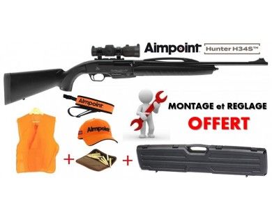 Pack battue Carabine semi-auto Verney Carron Impact NT One Synthétique + Aimpoint H34S 
