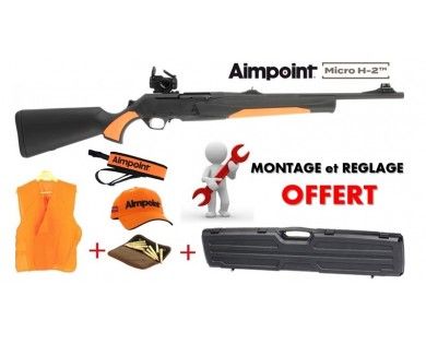 Pack Battue Carabine Browning BAR MK3 Tracker HC Fluted + Aimpoint Micro H2 