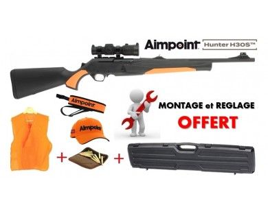 Pack Battue Carabine Browning BAR MK3 Tracker HC Fluted + Aimpoint H30S 