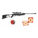 Carabine à plombs Crosman Inferno 10 joules + Lunette 4x20 + 500 plombs + 100 cibles 