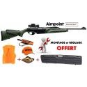 Pack Battue Carabine Benelli Argo Endurance Comfortech verte + Aimpoint 9000SC 