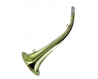 Corne d'appel ronde en laiton 30 cm Januel 