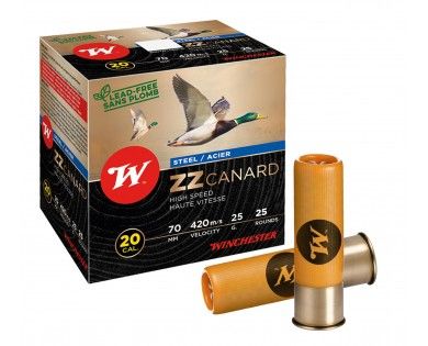 CARTOUCHES WINCHESTER ZZ CANARD CAL 20/70 