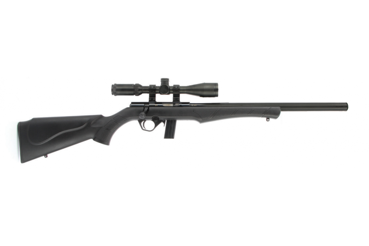 Rossi 8122 Intégral Silence Calibre 22LR + Lunette 3-9x40 Rossi 8122 Intégral Silence Calibre 22LR + Lunette 3-9x40