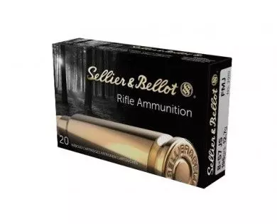 Munitions Sellier & Bellot calibre 8x57JS FMJ 196grs 12.7g 